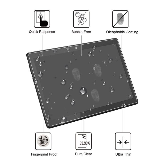 Bild 2, Lenovo Tab M10 TB-X605F TB-X505F Skärmskydd I Härdat Glas