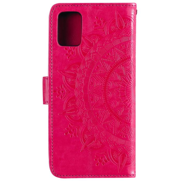 Bild 3, Samsung Galaxy A51 - Mandala Plånboksfodral - Rosa