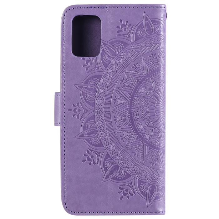 Bild 3, Samsung Galaxy A51 - Mandala Plånboksfodral - Lila