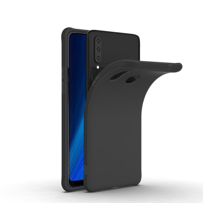 Bild 4, Samsung Galaxy A20s - Shockproof Matt TPU Skal - Svart