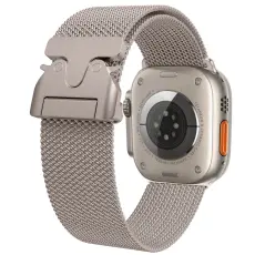 Apple Watch 38/40/41/42 mm Klockarmband Milanese Titanium