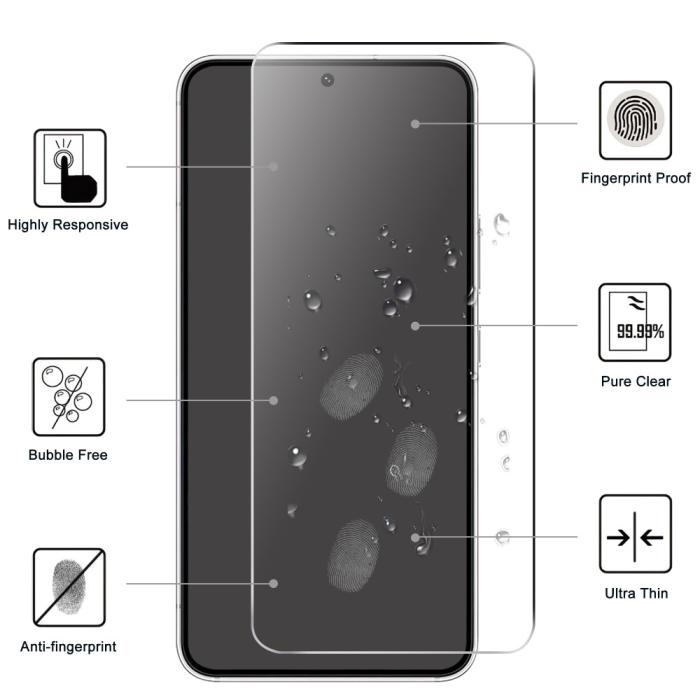 Bild 3, Samsung Galaxy S23 Skärmskydd Premium AGC Härdat Glas