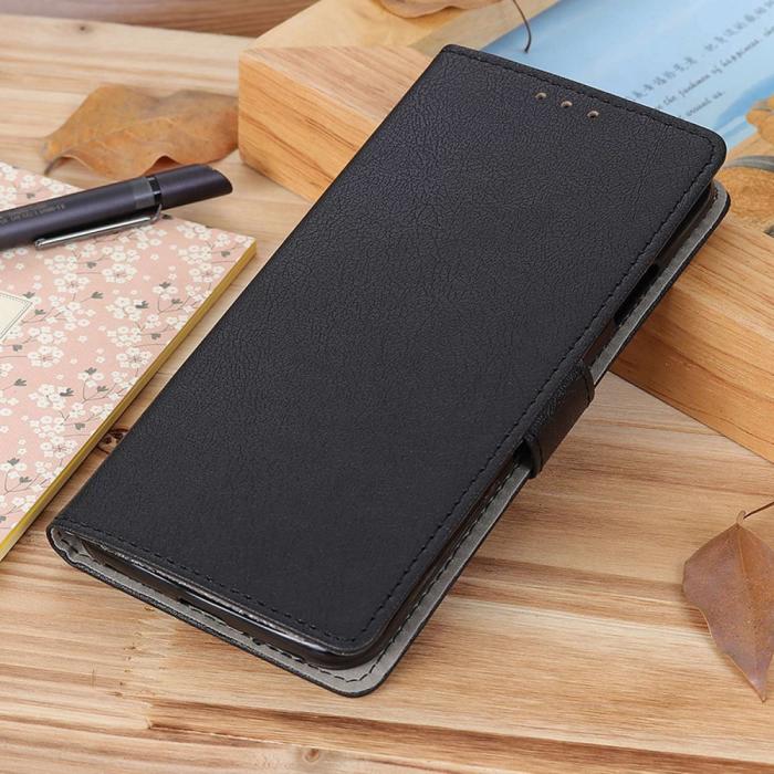 Bild 6, Samsung Galaxy A34 5G Fodral Läder Svart