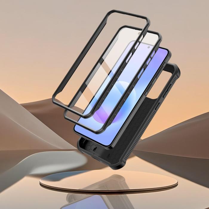 Bild 4, Tech-Protect Galaxy A57 5G 2-SET Skal Kevlar Cam+ Svart