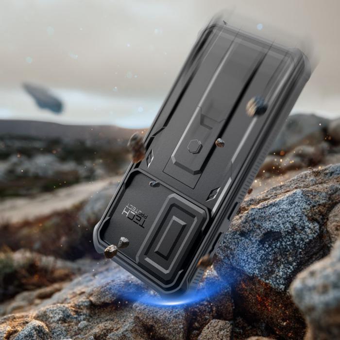 Bild 5, Tech-Protect Galaxy A57 5G 2-SET Skal Kevlar Cam+ Svart