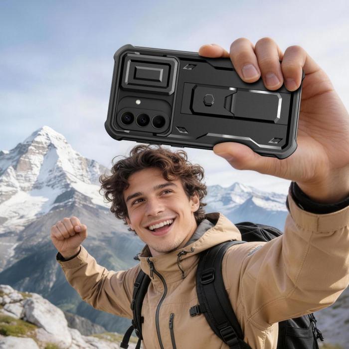 Bild 6, Tech-Protect Galaxy A57 5G 2-SET Skal Kevlar Cam+ Svart