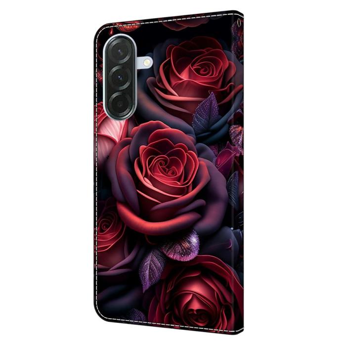 Bild 5, Samsung Galaxy A37 5G Fodral Läder Rosor
