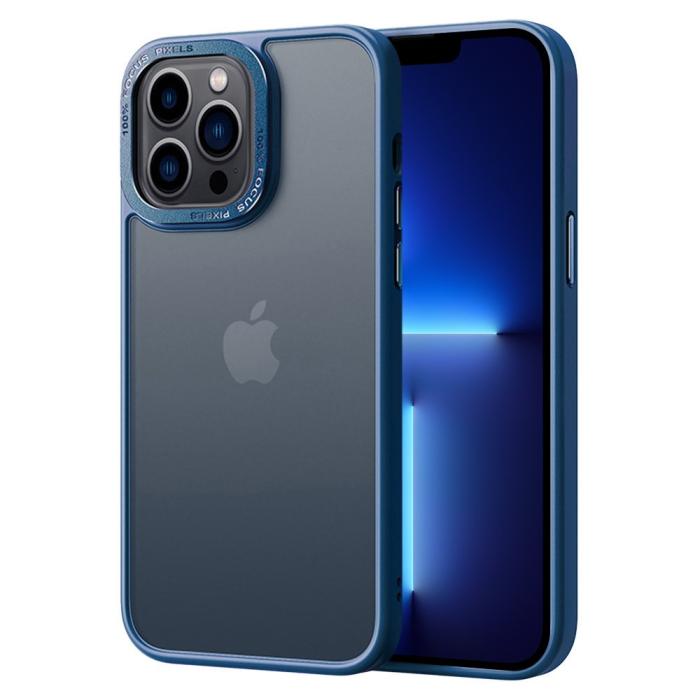 Bild 1, iPhone 13 Pro Max Skal Classic Hybrid Matt Sapphire