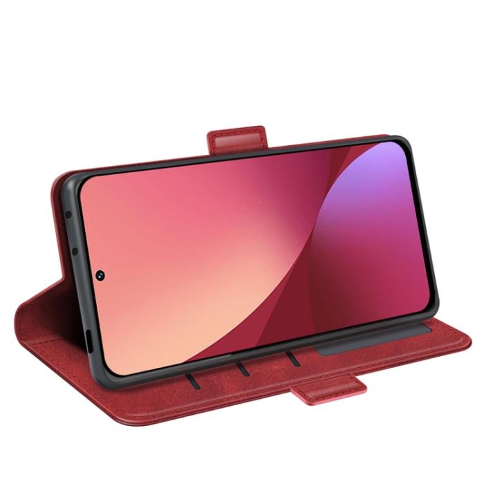 Bild 5, Xiaomi 12 Pro Fodral Magnetisk Stängning Röd