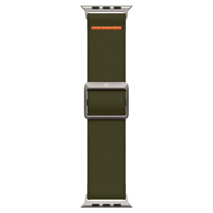 Bild 6, Spigen Apple Watch 42/44/45/49 mm Armband Fit Lite Ultra Khaki