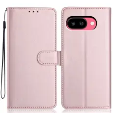 Google Pixel 10a Fodral L&auml;der Ros&eacute;guld