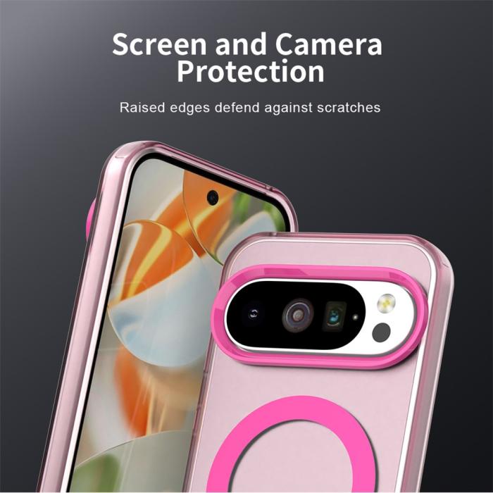 Bild 6, Google Pixel 10 / 10 Pro Skal MagSafe Hybrid Rosa