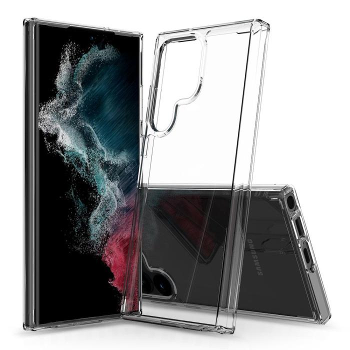 Bild 1, Tech-Protect Galaxy S23 Ultra Skal FlexAir Hybrid Transparent