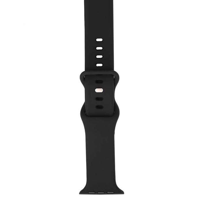 Bild 5, GEAR Klockarmband Silikon Apple Watch 42/44/45/49 mm Svart