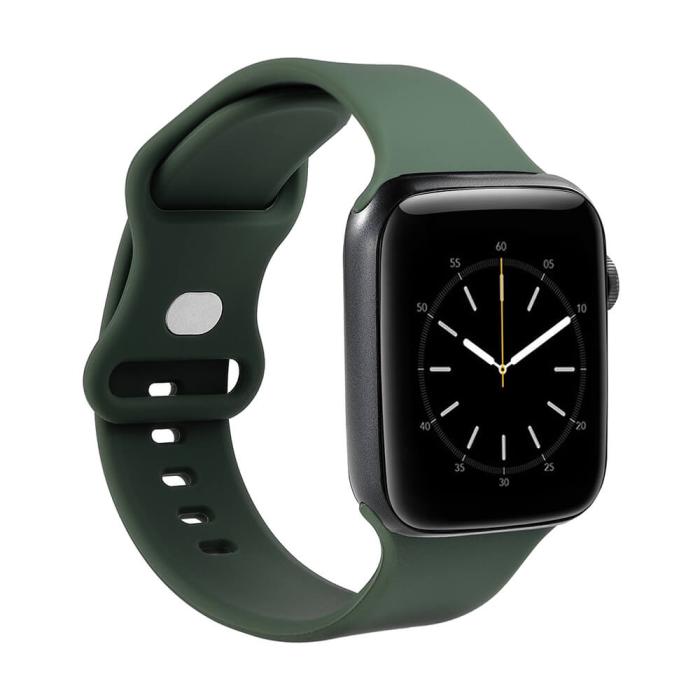 Bild 1, GEAR Klockarmband Silikon Apple Watch 38/40/41 mm Grön