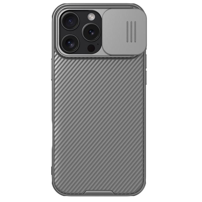 Bild 1, NILLKIN iPhone 16 Pro Skal CamShield Pro Grå