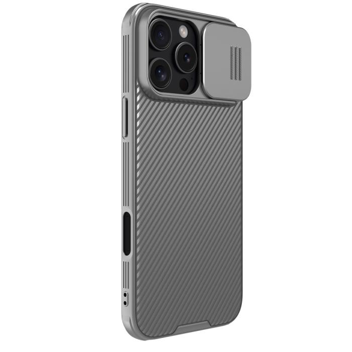 Bild 3, NILLKIN iPhone 16 Pro Skal CamShield Pro Grå
