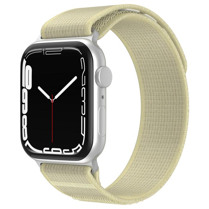 Bild 2, Apple Watch 42/44/45/49 mm Armband Nylon Trail Loop Starlight