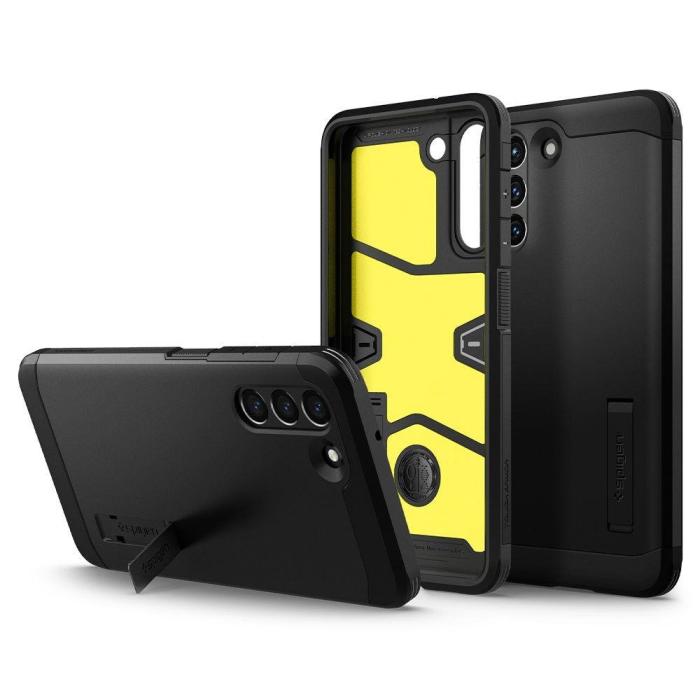 Bild 6, Spigen Samsung Galaxy S21 FE Skal Tough Armor Svart