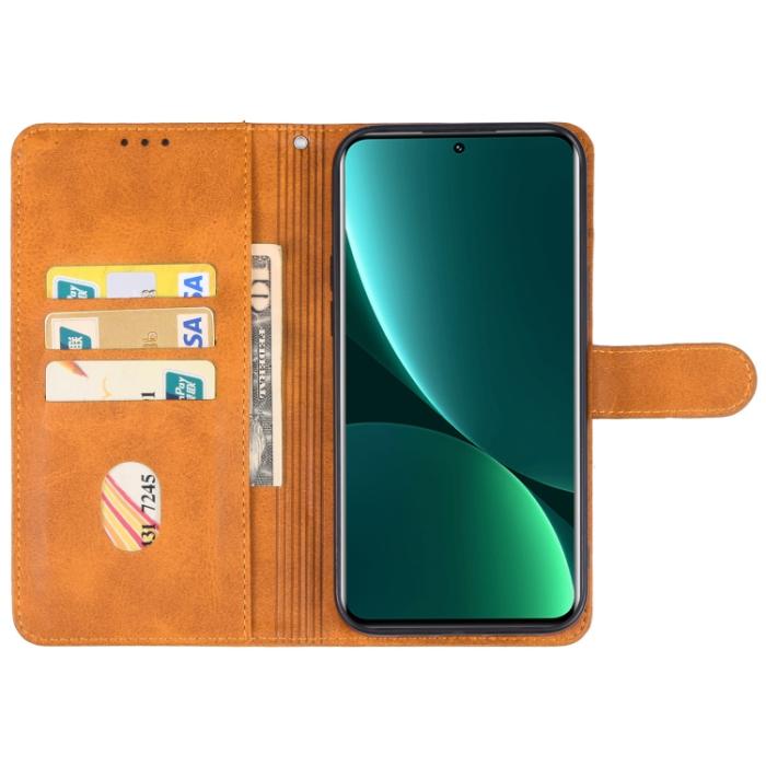 Bild 3, Xiaomi 13 Pro 5G Fodral Solid Läder Brun