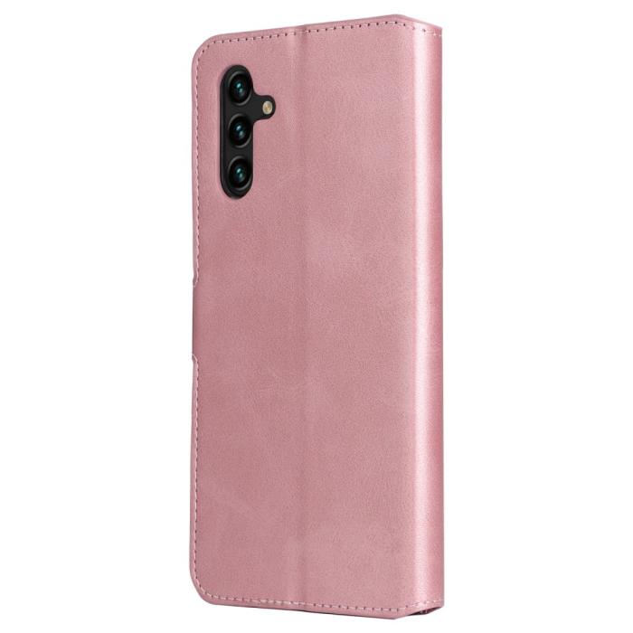 Bild 3, Samsung Galaxy A04s / A13 5G Fodral Klassiskt Läder Roséguld
