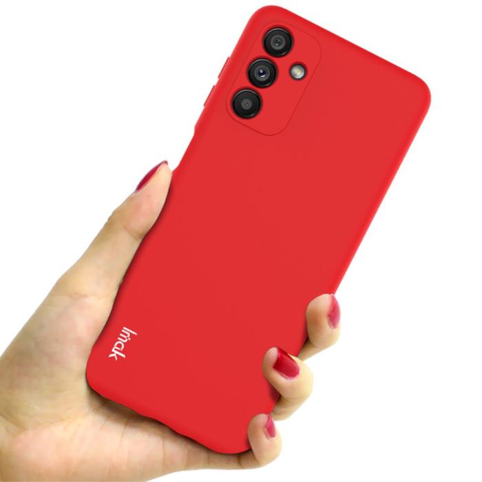 Bild 3, IMAK Samsung Galaxy A04s / A13 5G Skal Skin Touch Röd