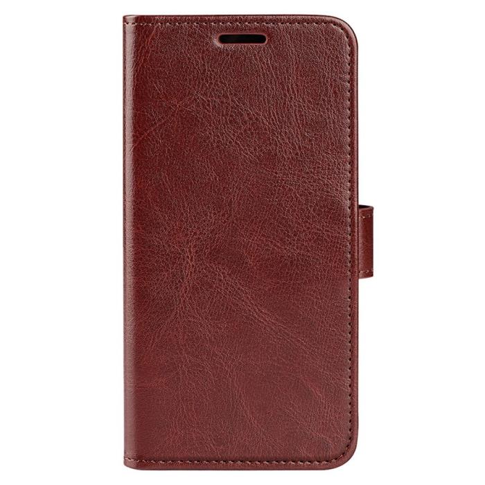 Bild 5, Samsung Galaxy S23 Ultra Fodral Crazy Horse Läder Brun