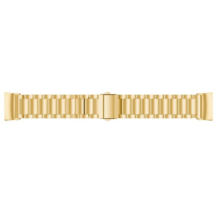 Bild 3, Lyxigt Metallarmband Fitbit Charge 3 / 4 Guld
