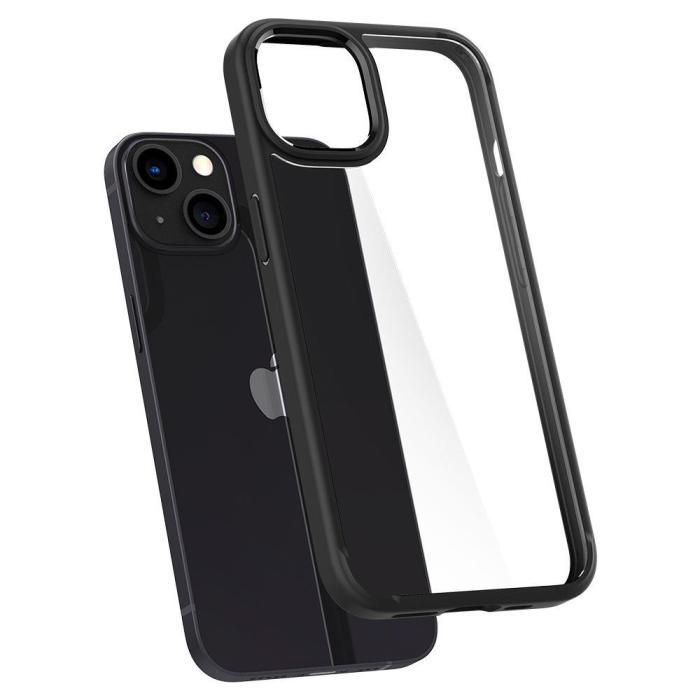 Bild 5, iPhone 13 - Spigen Ultra Hybrid Skal - Matt Svart