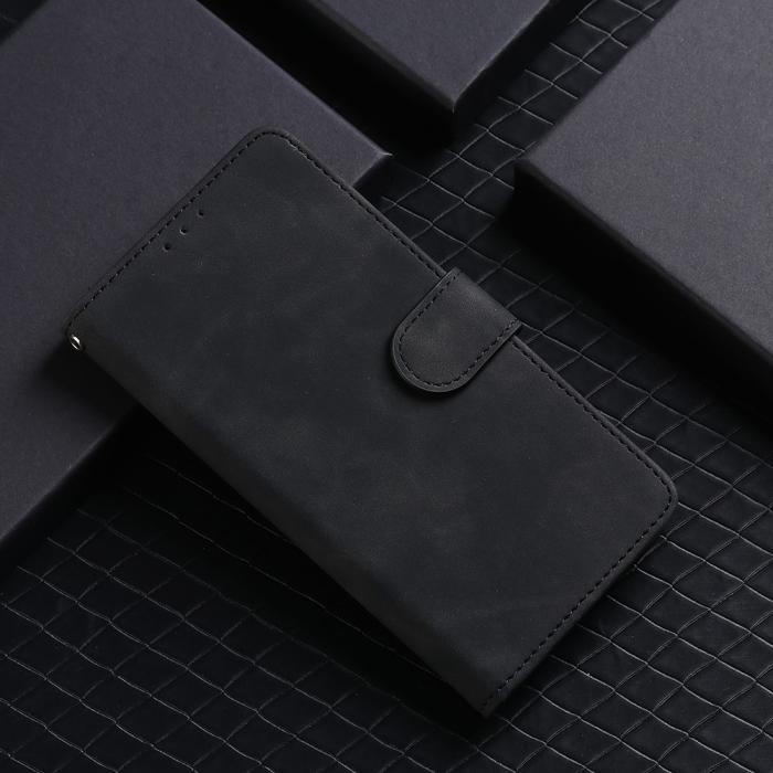 Bild 3, Xiaomi Mi 11 - Silkeslent Läder Fodral - Svart