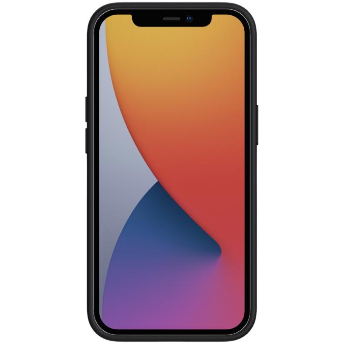 Bild 2, iPhone 13 Pro - NILLKIN CamShield Silky Liquid Skal - Svart