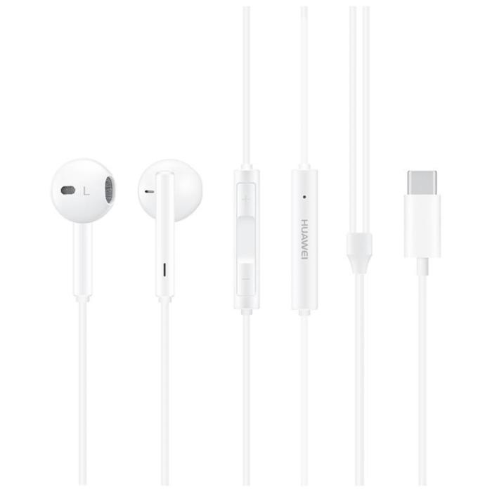 Bild 1, Huawei CM33 - USB-C In-Ear Headset - Vit
