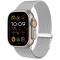 Apple Watch 38/40/41/42 mm Klockarmband Milanese Silver