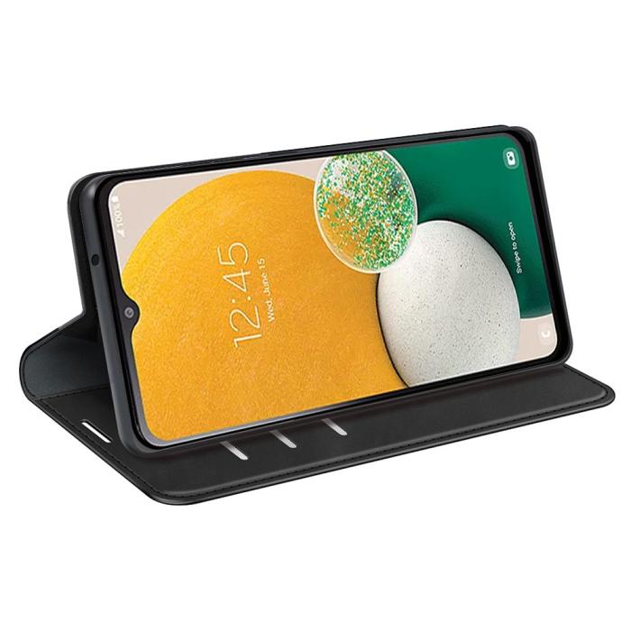 Bild 3, Galaxy A14 4G/5G Fodral Flip Skin Touch Svart