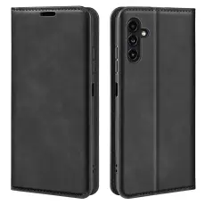 Galaxy A14 4G/5G Fodral Flip Skin Touch Svart