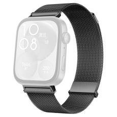 Huawei Watch Fit 4 Pro / 4 / 3 Klockarmband Milanese M&ouml;rk Gr&aring;