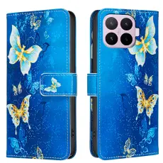 Xiaomi 17T Pro Fodral L&auml;der Fj&auml;rilar Bl&aring;
