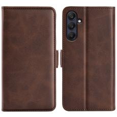 Samsung Galaxy A26 5G Pl&aring;nboksfodral L&auml;der Brun