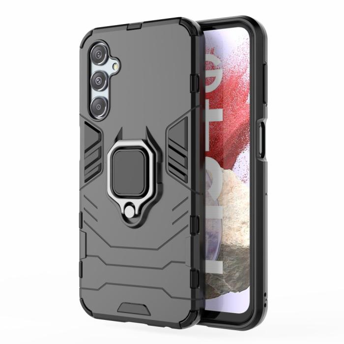 Bild 1, Samsung Galaxy S23 FE Skal Hybrid Armor Ring Svart