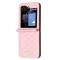 Galaxy Z Flip 6 Skal Diamond Textur Rosa