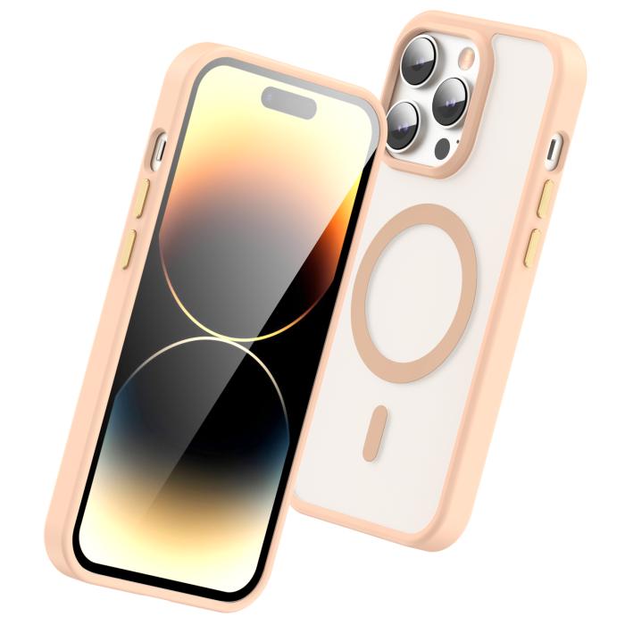 Bild 3, ColorPop iPhone 14 Pro Max Skal CH MagSafe Matt Rosa