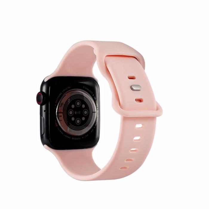 Bild 3, GEAR Klockarmband Silikon Apple Watch 42/44/45/49 mm Rosa