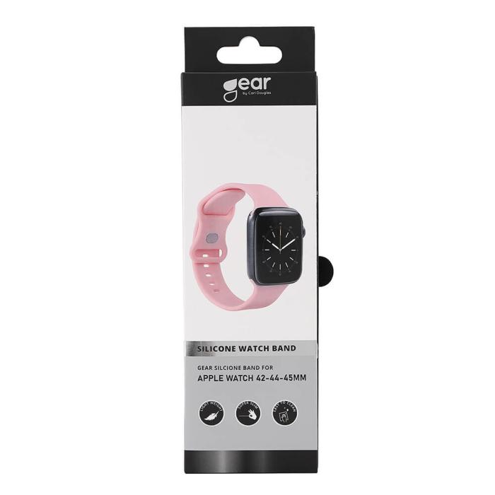 Bild 2, GEAR Klockarmband Silikon Apple Watch 42/44/45/49 mm Rosa