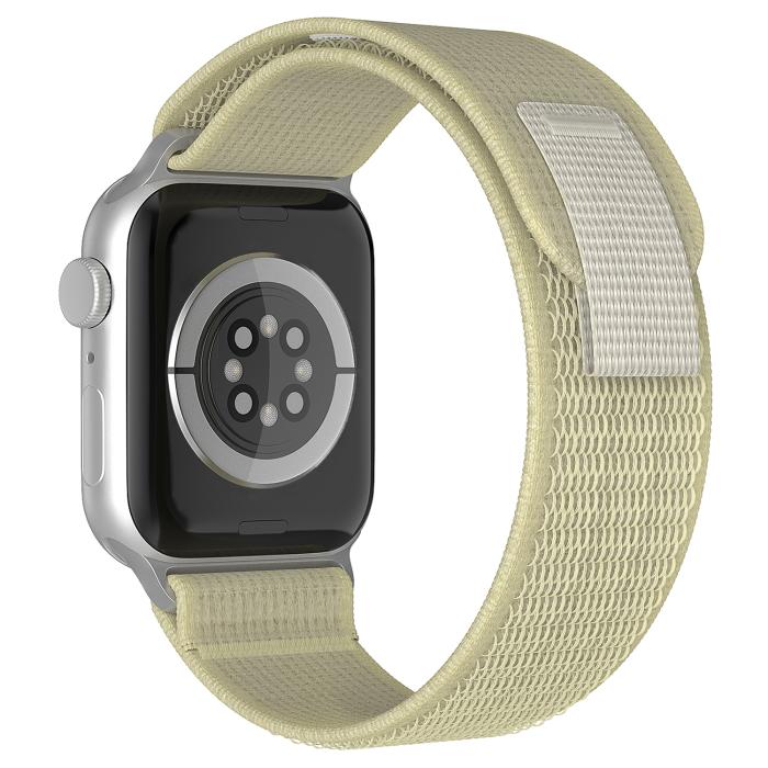 Bild 1, Apple Watch 42/44/45/49 mm Armband Nylon Trail Loop Starlight