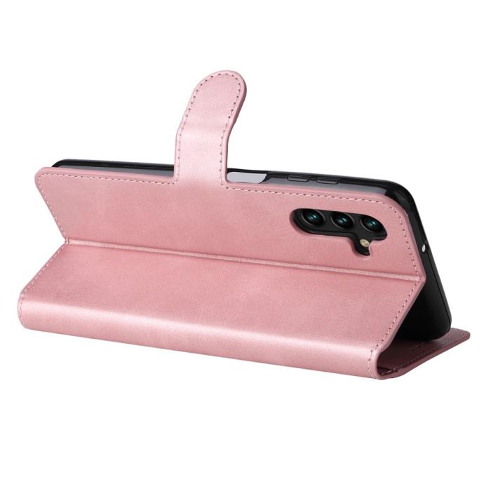Bild 6, Samsung Galaxy A04s / A13 5G Fodral Klassiskt Läder Roséguld