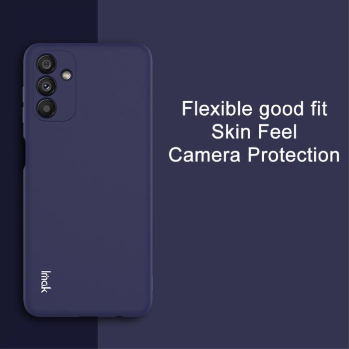 Bild 2, IMAK Samsung Galaxy A04s / A13 5G Skal Skin Touch Mörk Blå