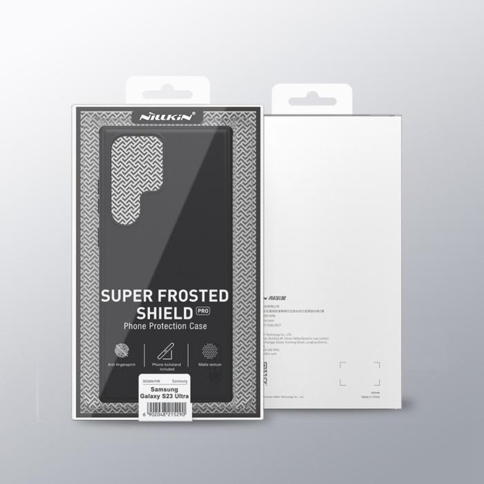 Bild 6, NILLKIN Galaxy S23 Ultra Skal Frosted Shield Pro Grön