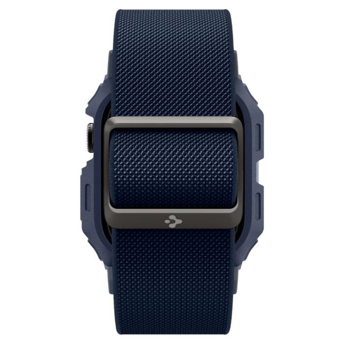 Bild 6, Spigen Apple Watch 11/10 (46 mm) Skal/Armband Lite Fit 'Pro' Navy Blue