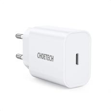 Choetech 25W USB-C Snabbladdare - Vit