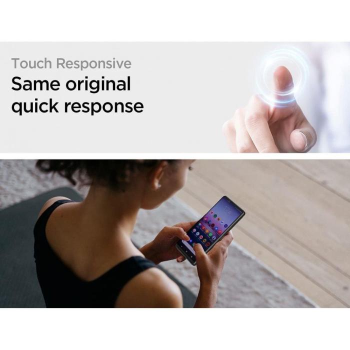 Bild 4, Sony Xperia 1 III - Spigen ALM Glas FC Heltäckande Skärmskydd